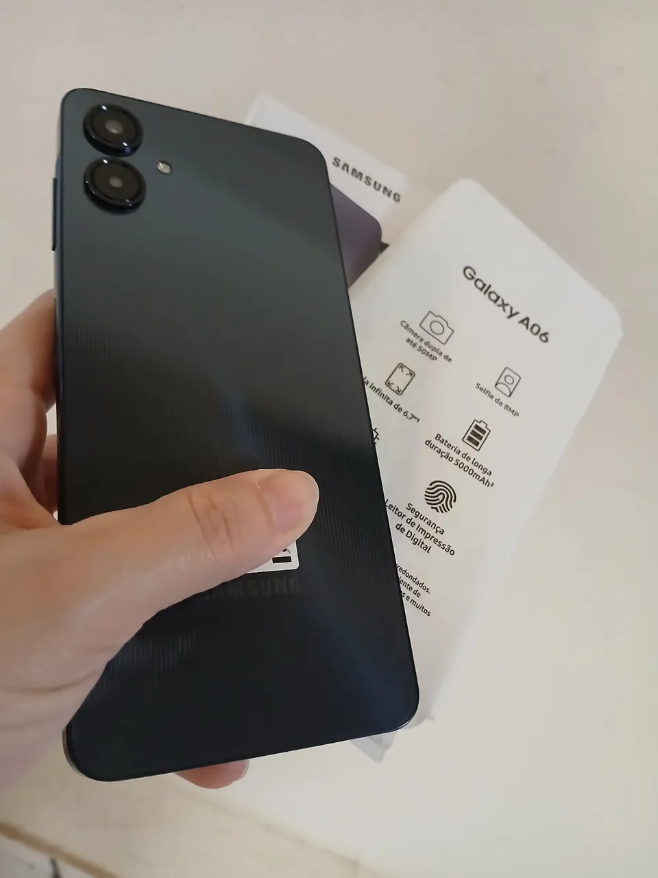 SAMSUNG NOVO NUNCA FOI USADO ZERO 128g cx todo Original