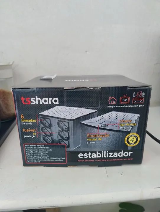 Estabilizador Tsshara 500VA Bivolt - Foto 2