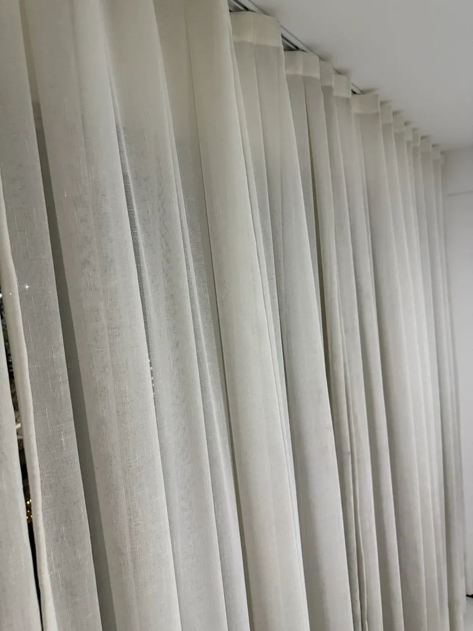 Cortina de linho - Tecido leve e sofisticado - Foto 2