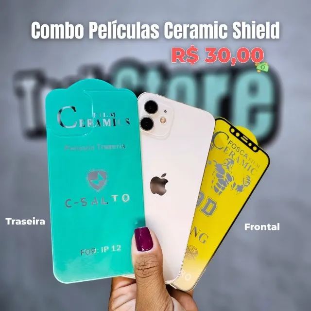 Combo Películas de cerâmica Shield