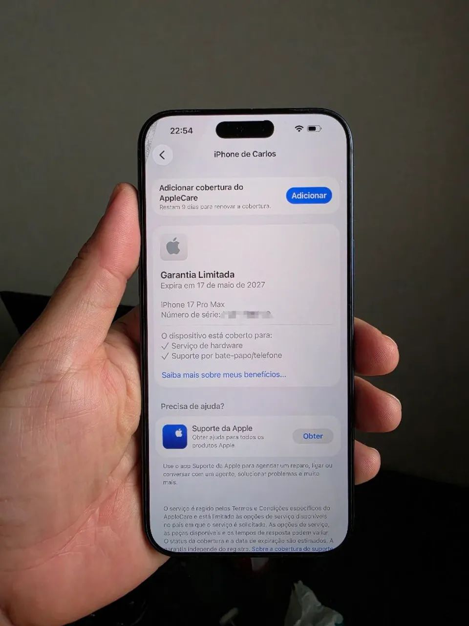 Iphone 17 pro max 512gb como novo - Foto 2