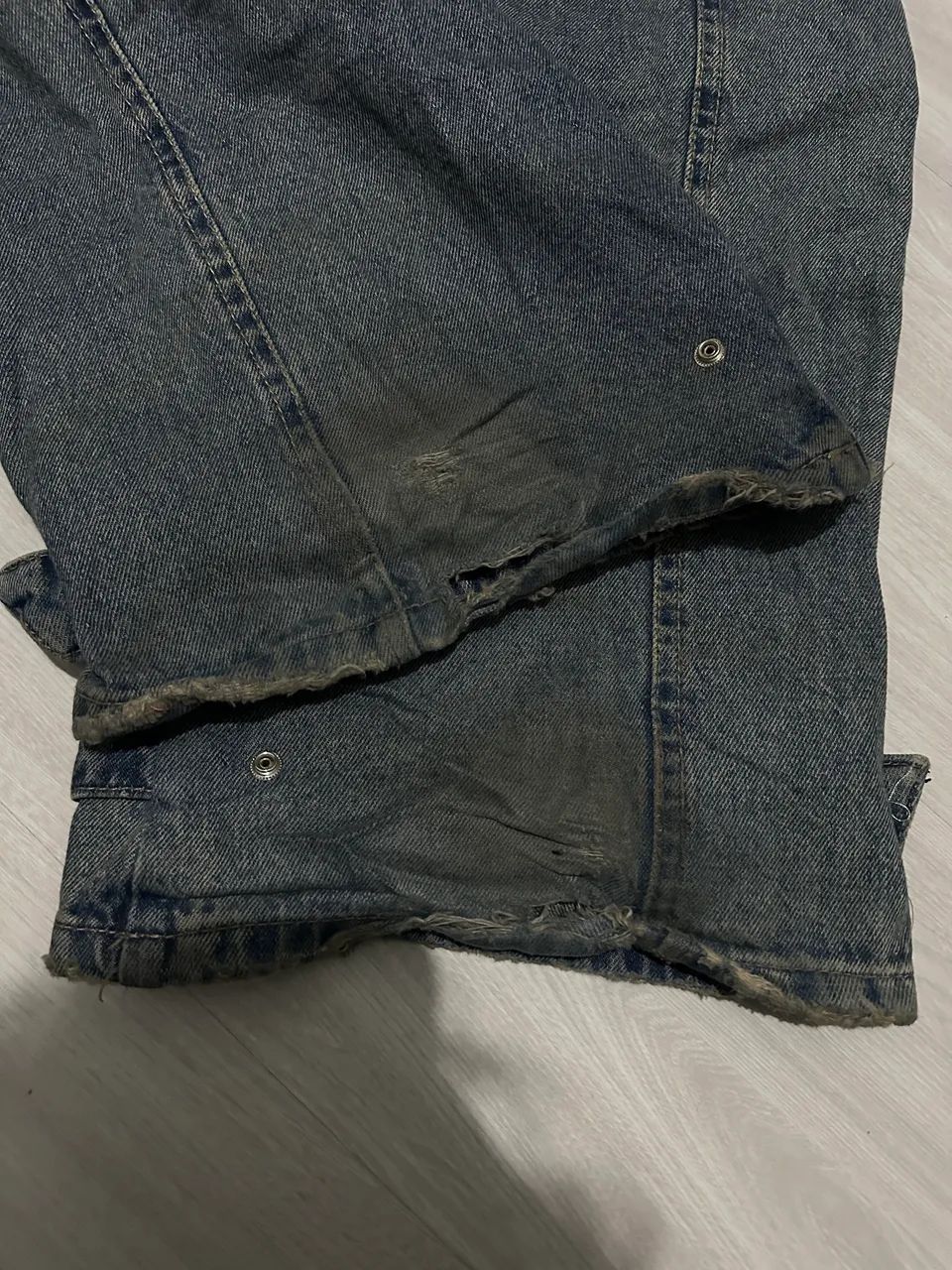 Calça baggy cargo Zara 42 - Foto 5