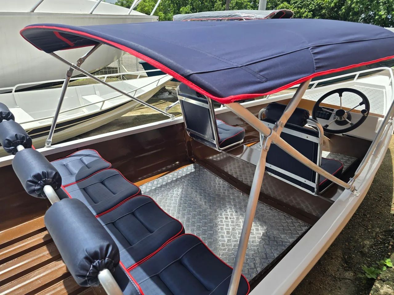 canoa, voadeira, bote, barco, Lancha esportiva. - Foto 5