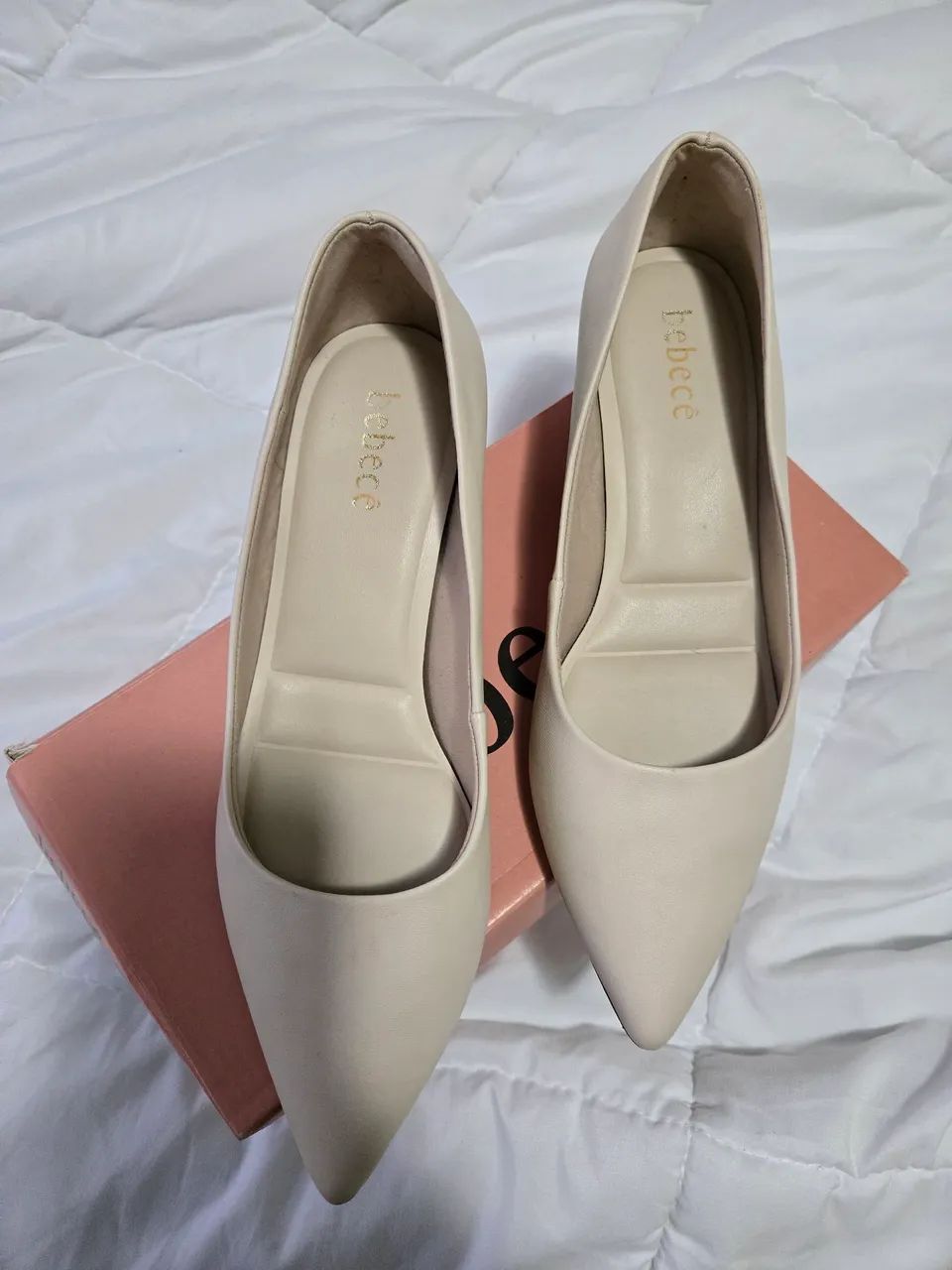 Sapato bebecê off white - Foto 3