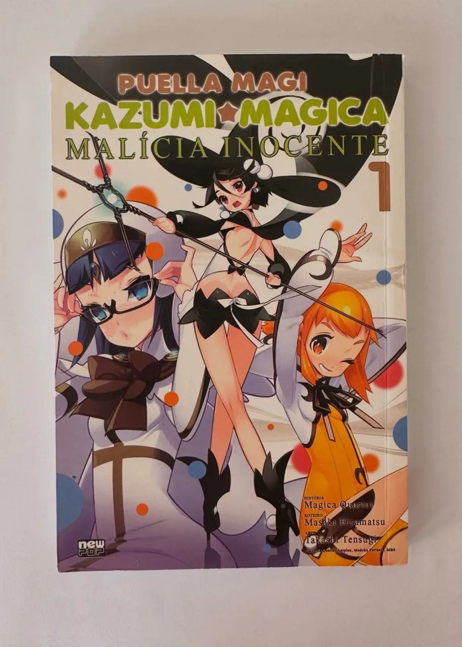 Mangá Puella Magi Kazumi Mágica: Malícia Inocente - Volume 1
