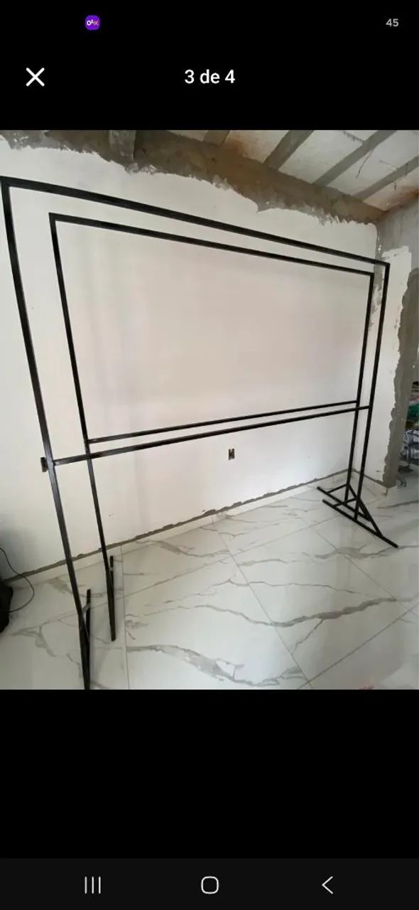 Arara Industrial de Ferro Quadrada (2,10m x 2,90m)