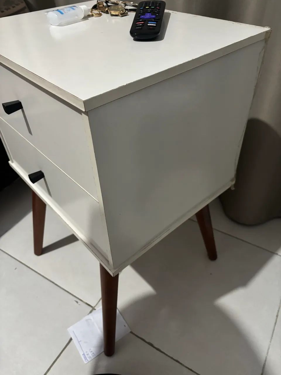 Criado mudo com 2 gavetas telescópicas  - Foto 5