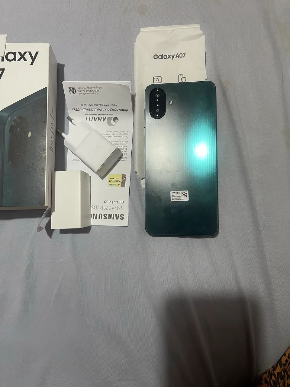 Galaxy A07 novo na Caixa 