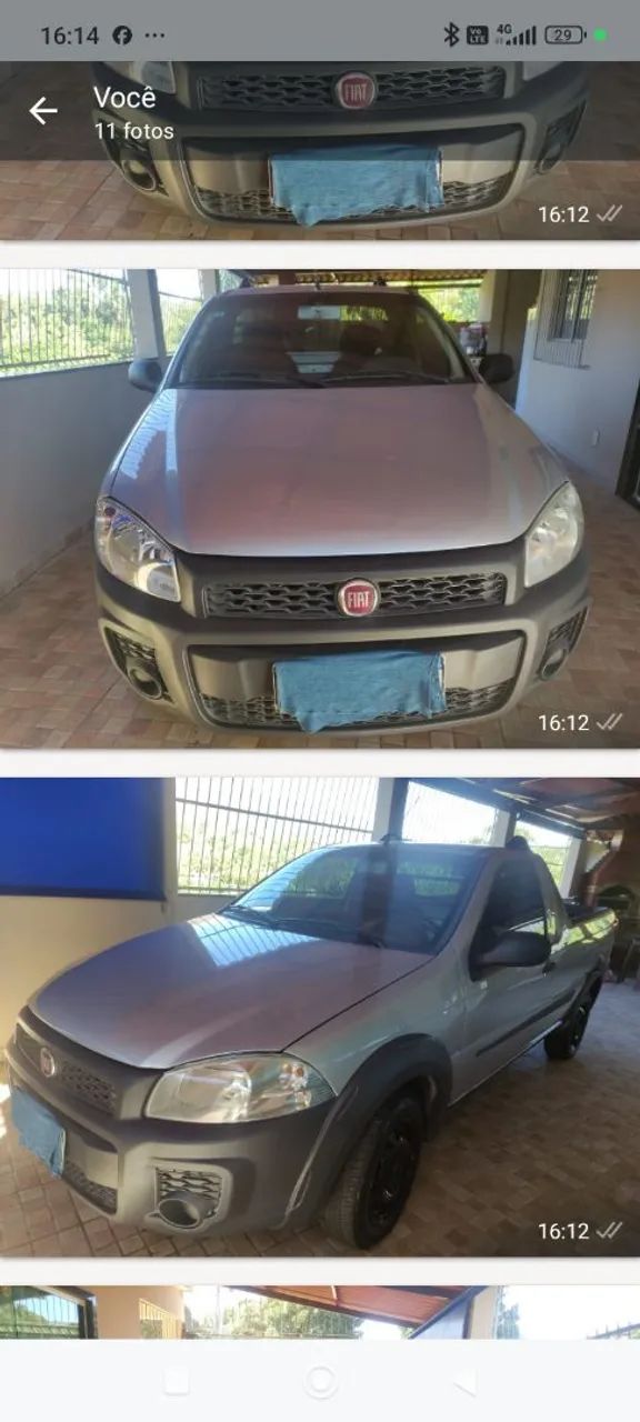 Fiat Strada Working 1.4 MPI Fire Flex 8V CS 2015 - Foto 2