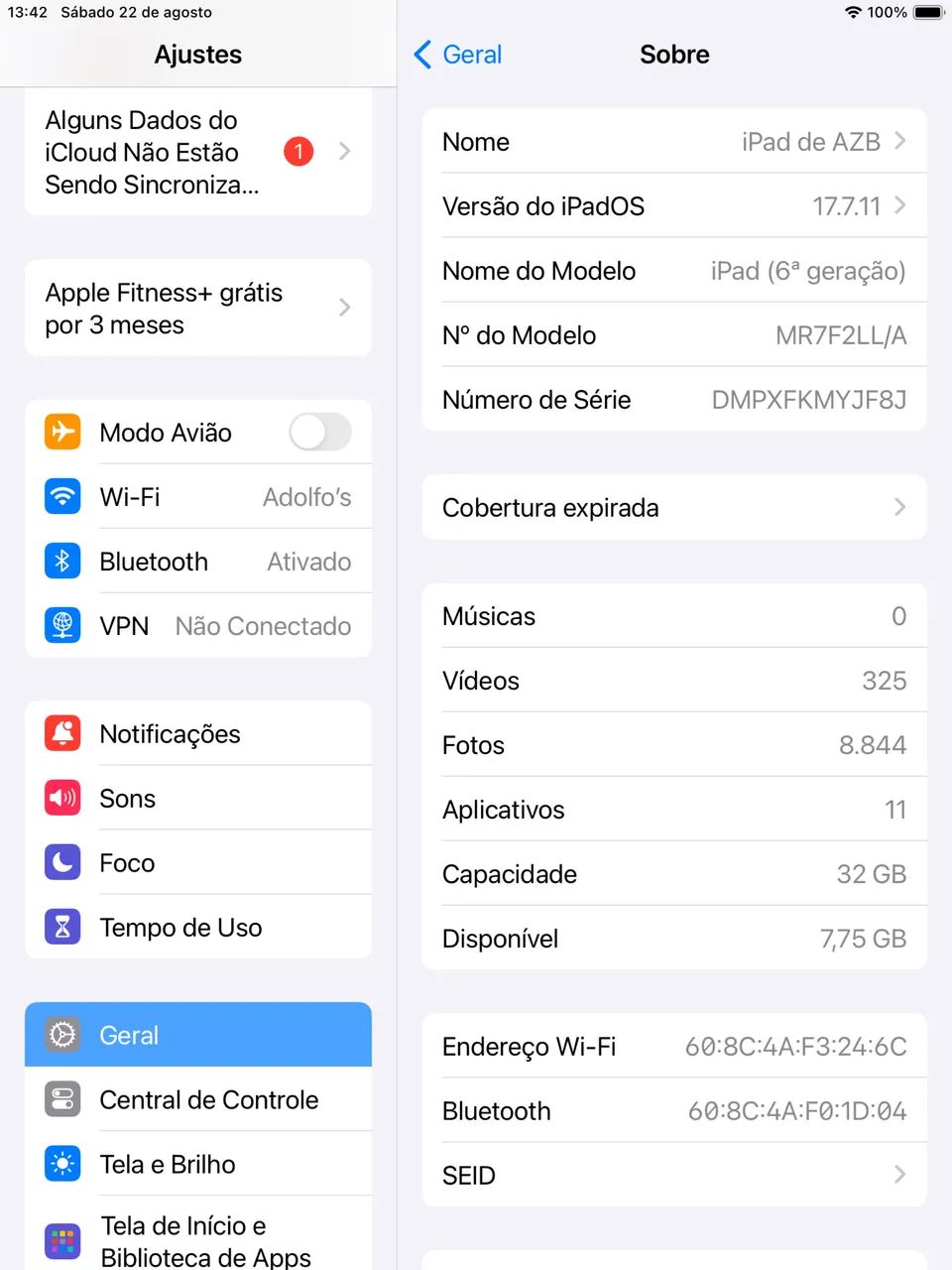 iPad 6 Geração  - Foto 5
