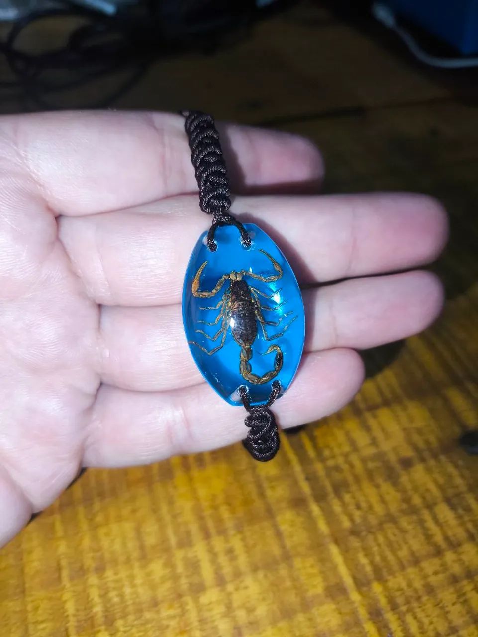 Pulseira escorpião azul - Foto 2