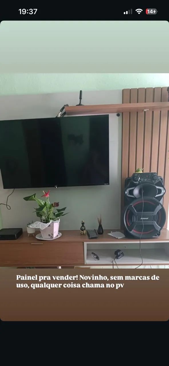 Painel de televisão