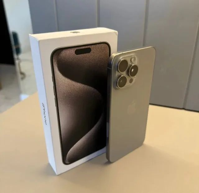 IPHONE 15 PRO MAX TITÂNIO NATURAL 256 GB - Foto 4