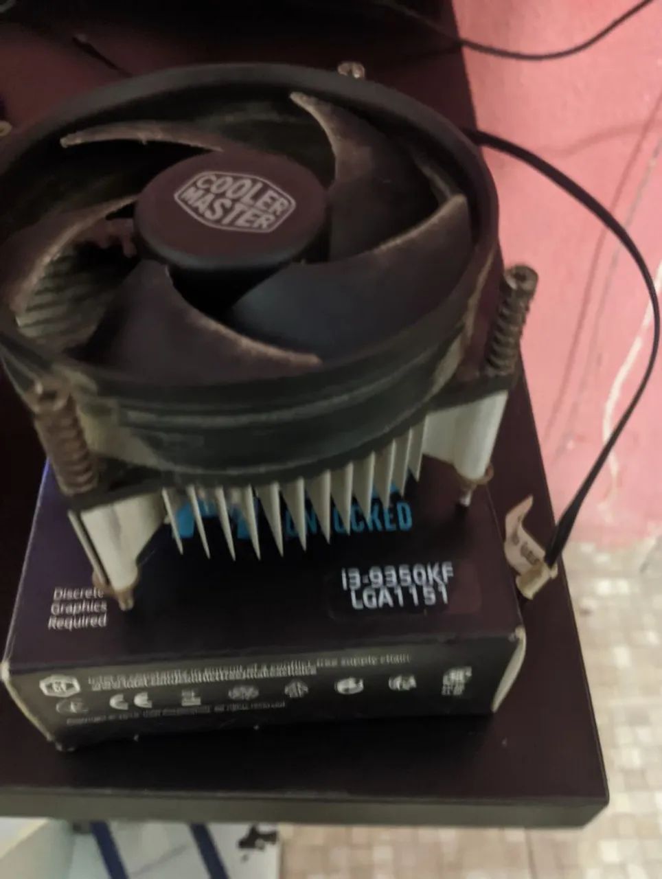 Intel Core i3-9350KF + Cooler Cooler Master - R$ 350 - Foto 2