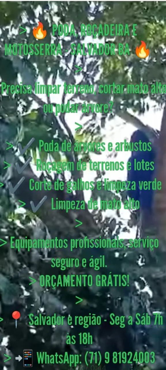 Podas gerais