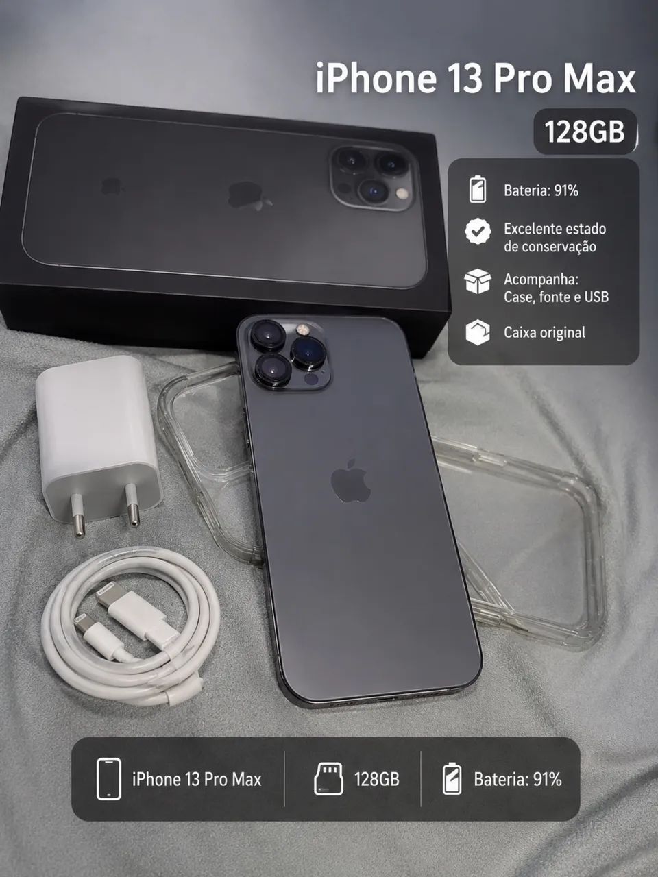 iPhone 13 pro max - Celulares e Smartphones - Tijucal, Cuiabá