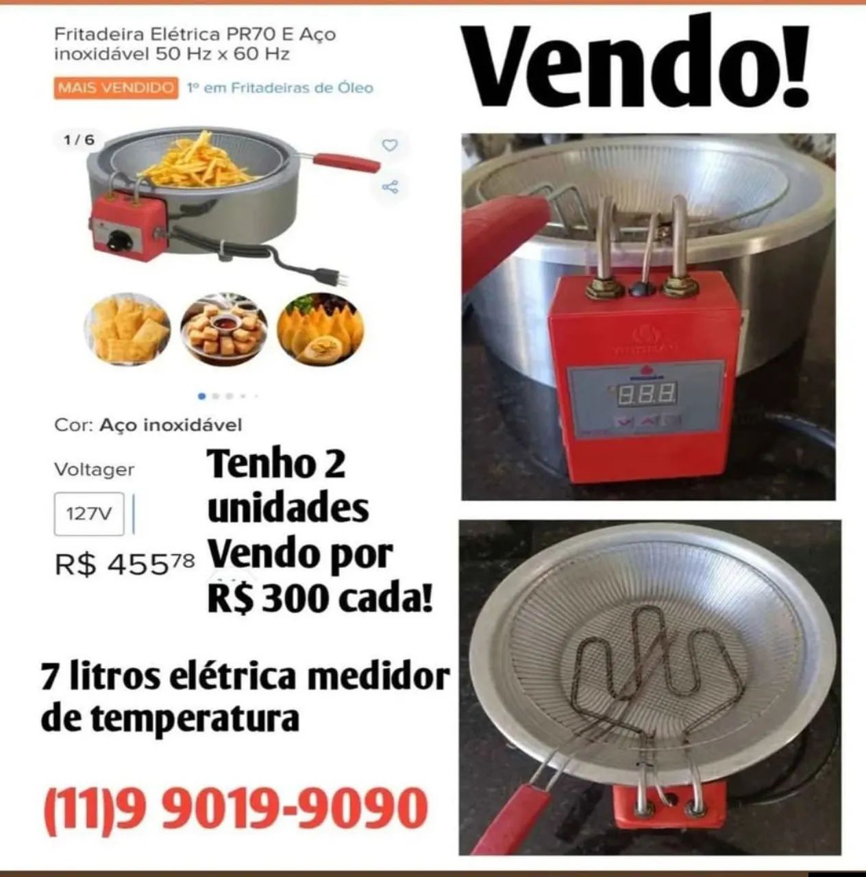 Fritadeira elétrica  - Foto 4
