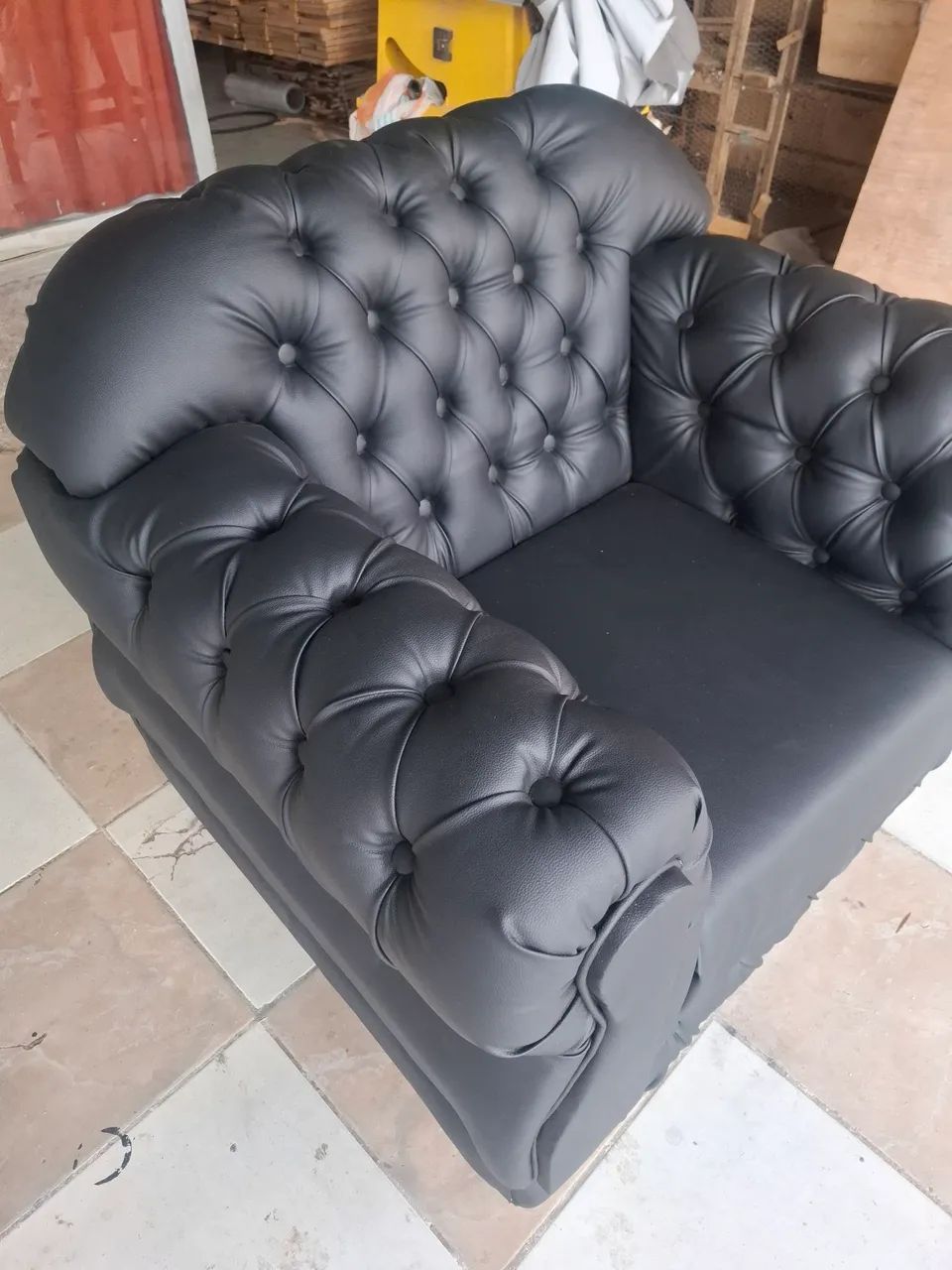 Sofa capitonê fazemos por encomenda  - Foto 2