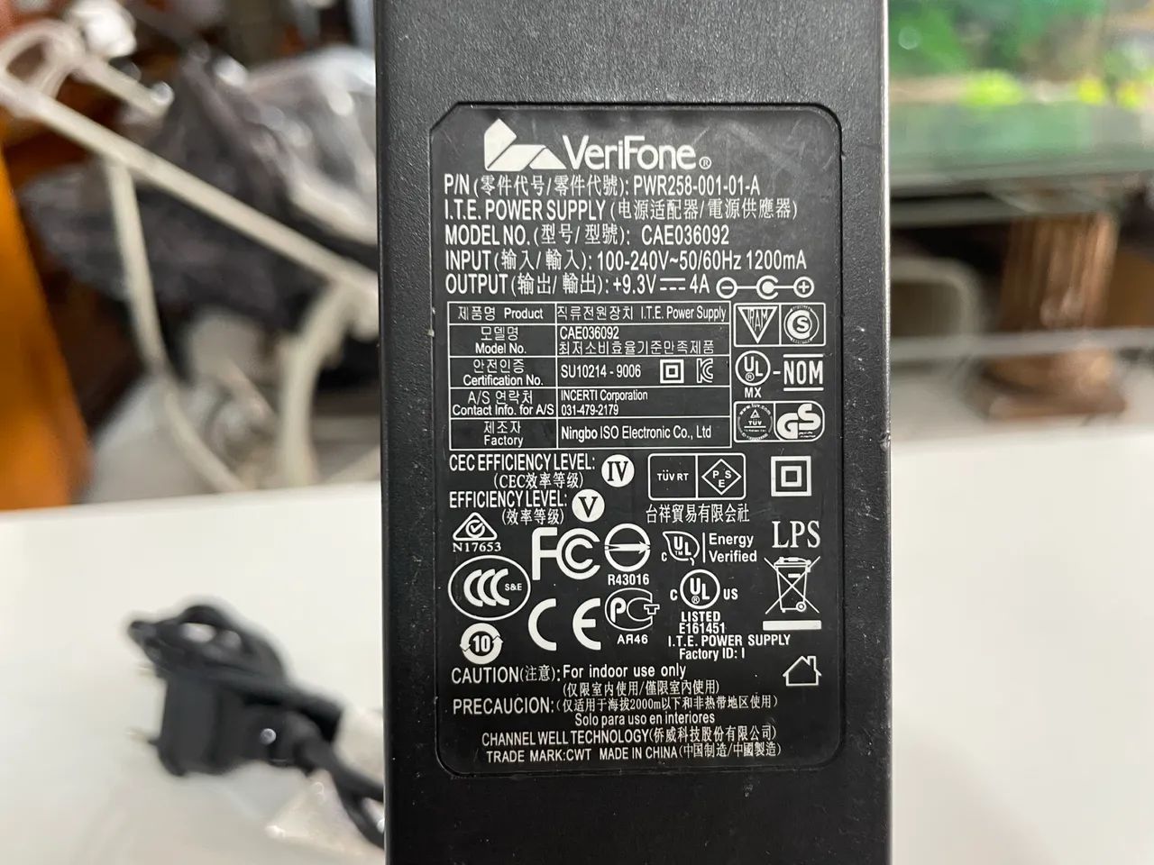 Fonte de Alimentação VeriFone CAE036092 - Foto 4