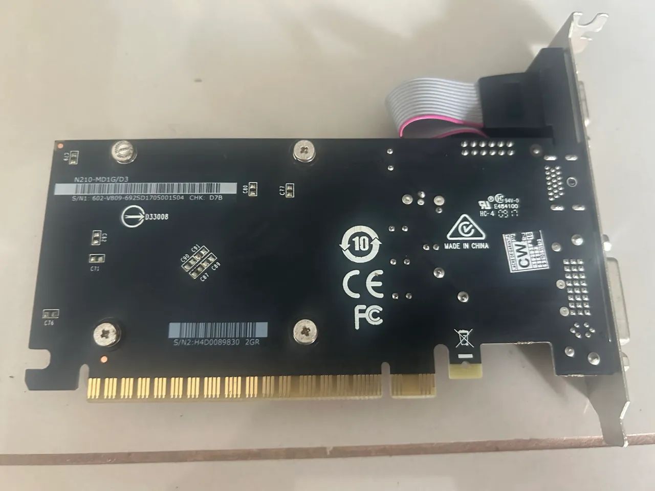 Placa de video nvidia 210 1g - Foto 2