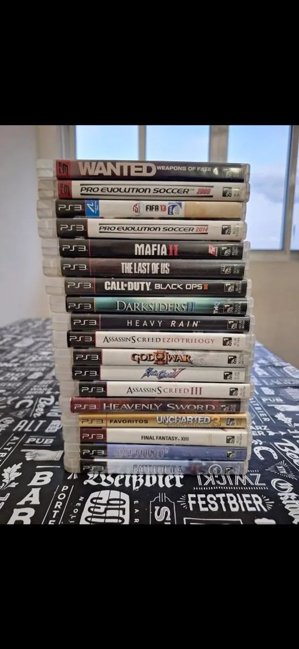 COLEÇÃO DE JOGOS ORIGINAIS PARA PS3 (18) ? MÍDIA FÍSICA ? - Jogos