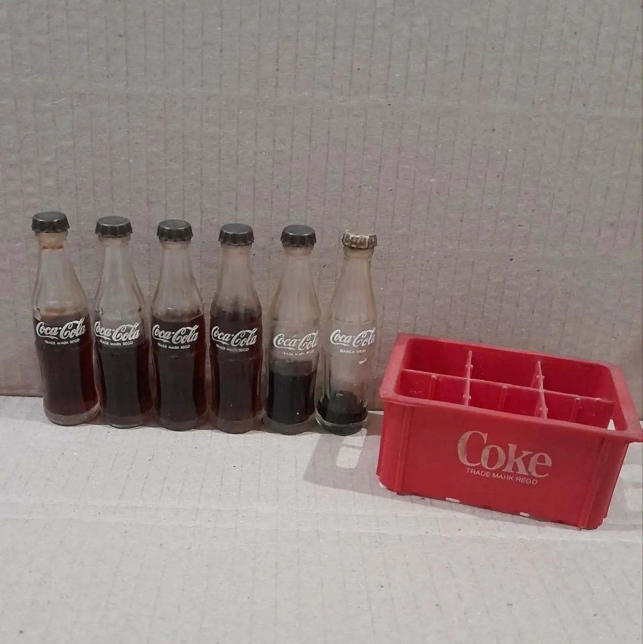 Mini engradado Coca Cola Anos 80 - Foto 3