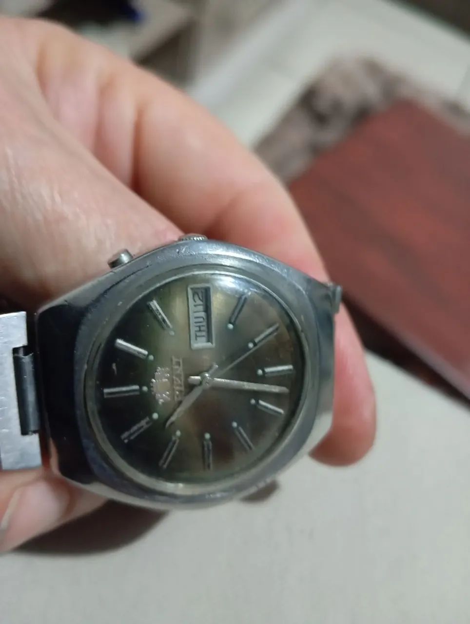 Relógio Oriente Automático Masculino funcionando  - Foto 2