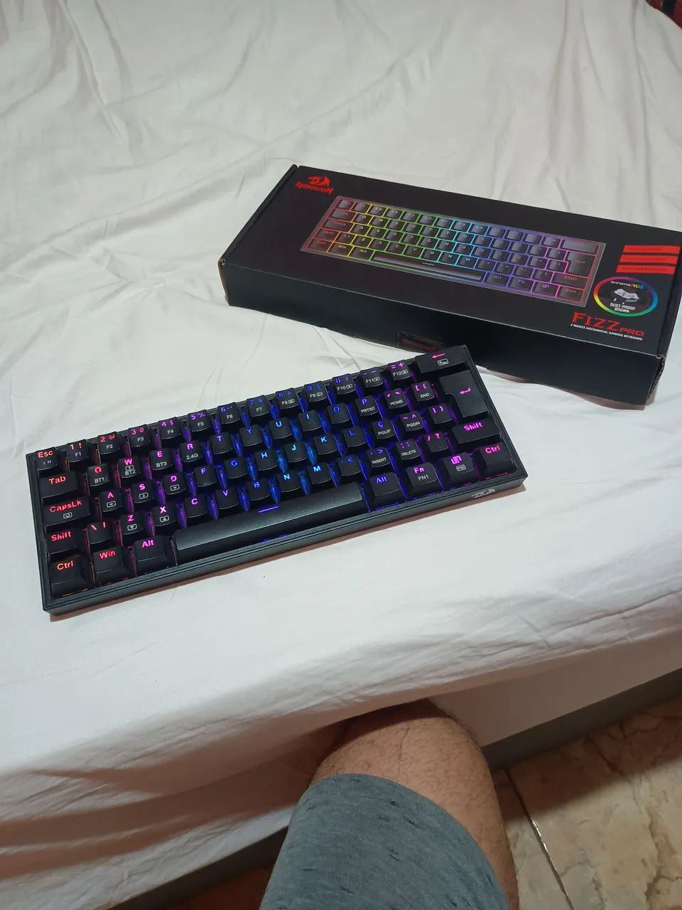 Teclado Gamer Redragon FizzPro - Foto 4
