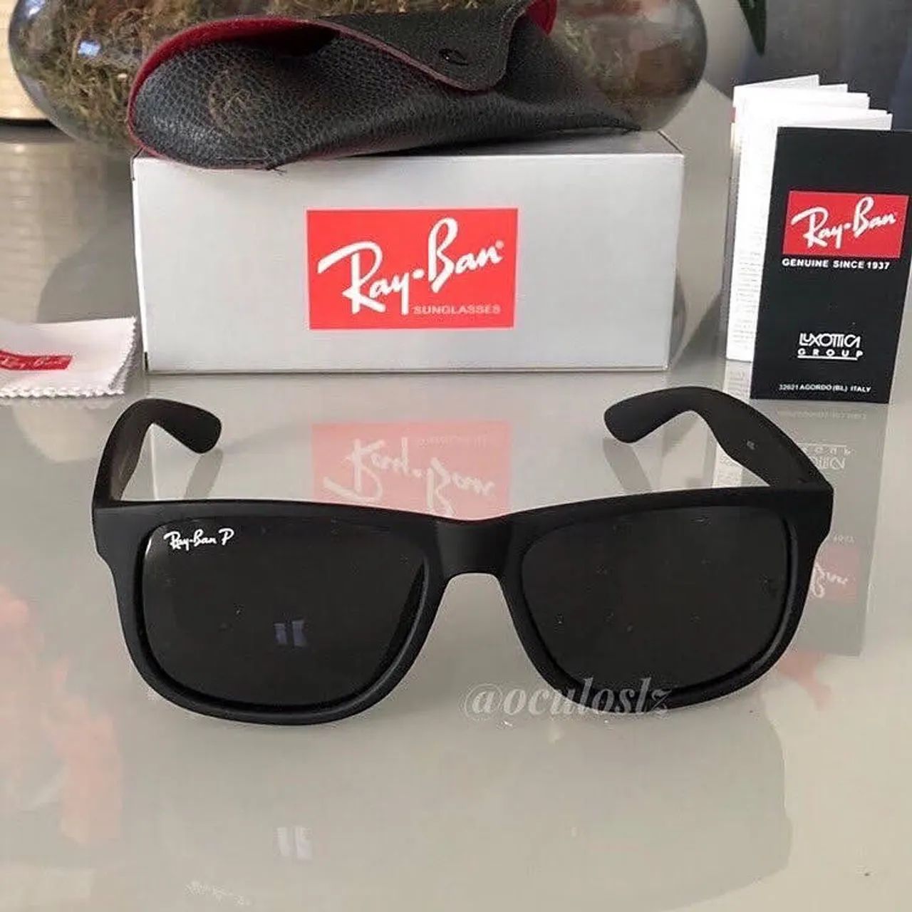 Óculos Ray Ban Justin Polarizado - Foto 2