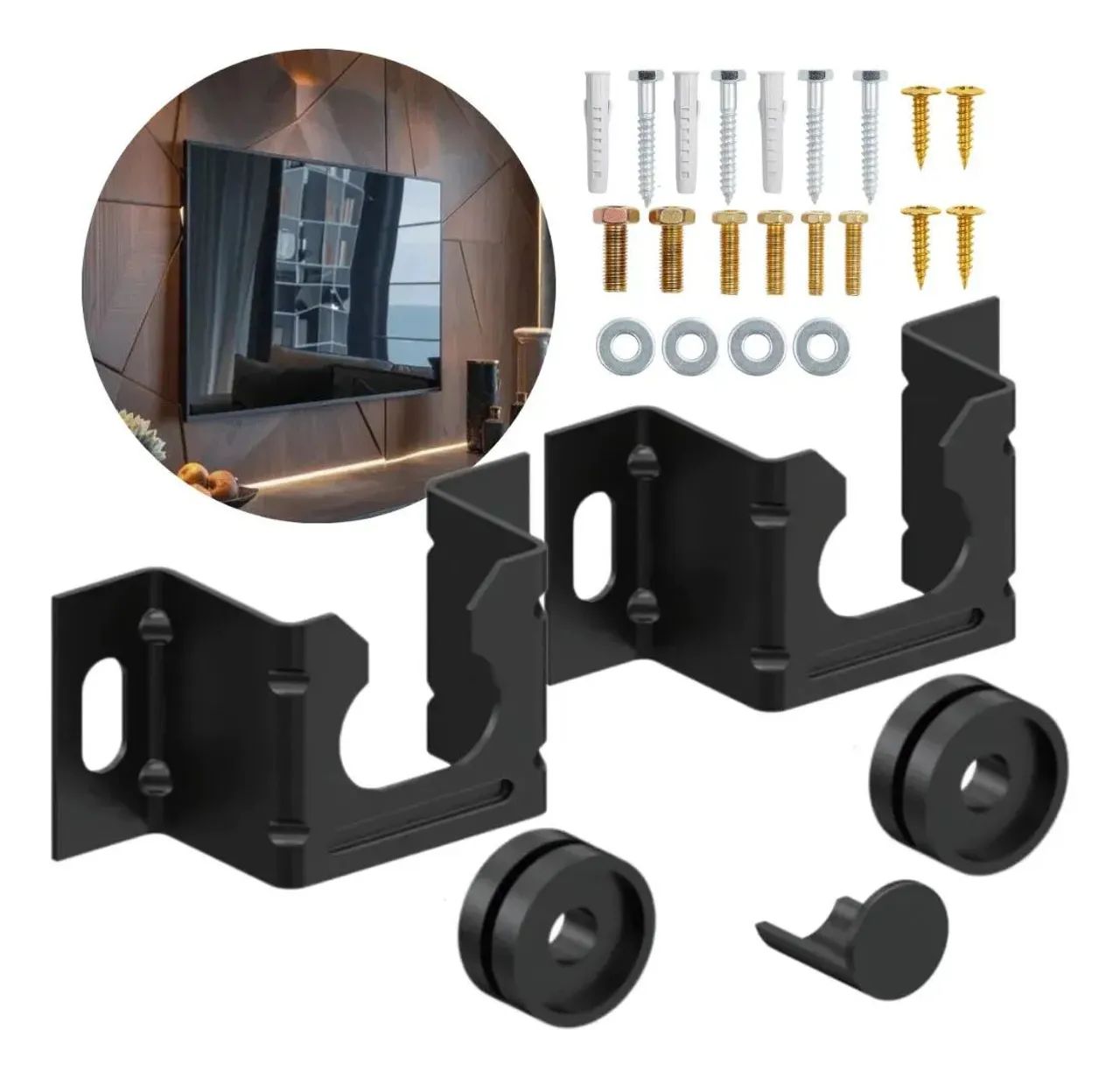 Suporte para Tv universal Led, Lcd, Smart até 70 polegadas - Foto 5