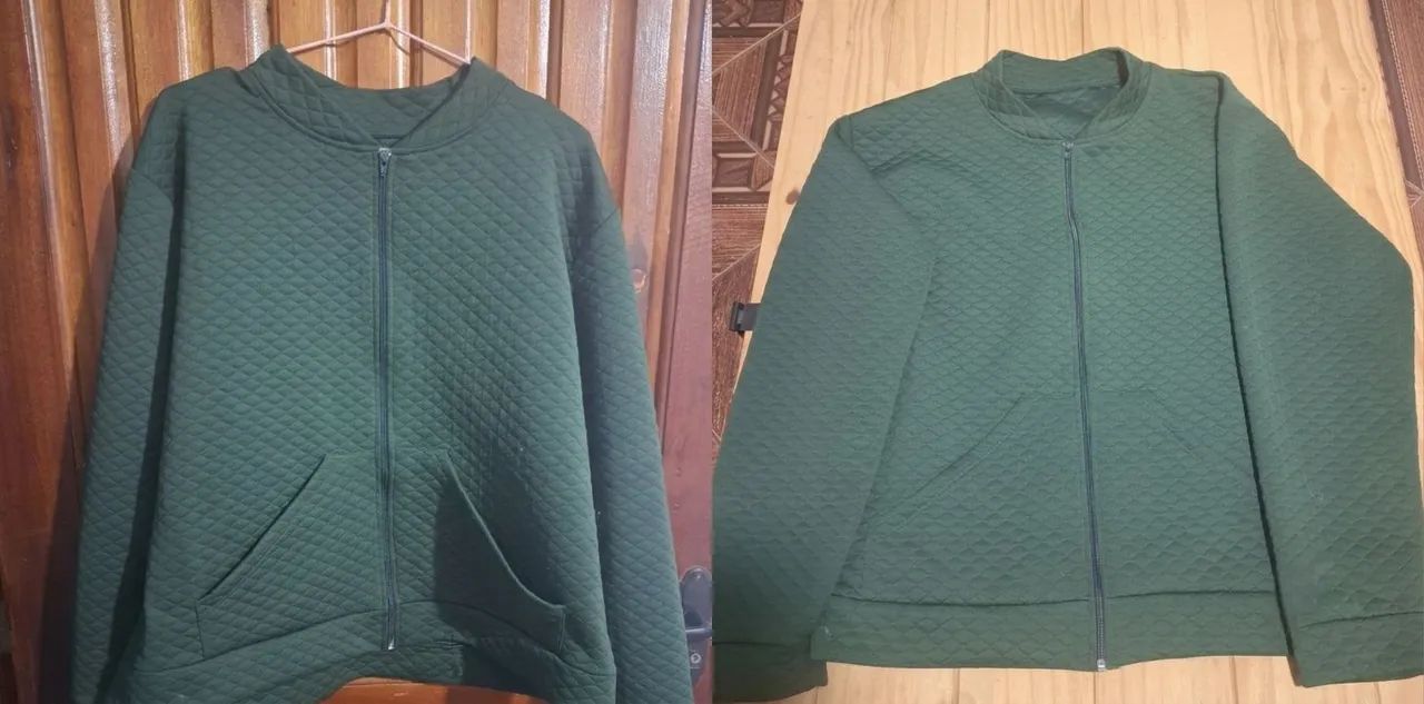 Casaco Plus Size G2 Verde 