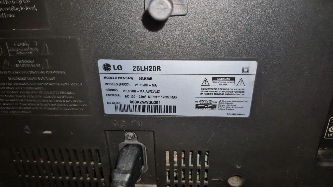 Televisão lg 26 polegadas  - Foto 3