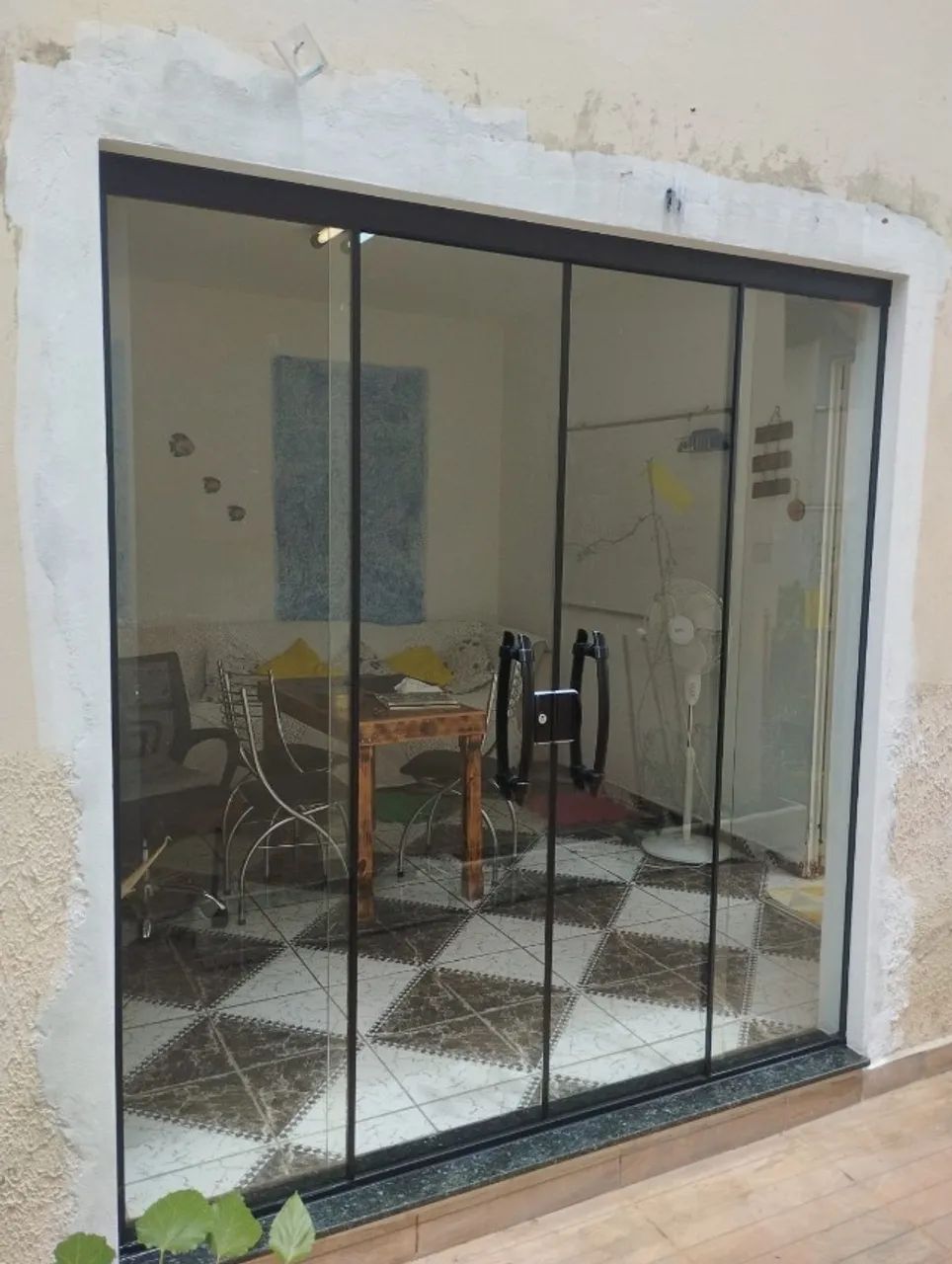 Porta blindex