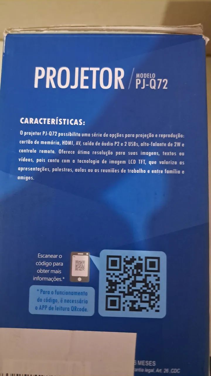 PEOJETOR PJ-Q72 - Foto 3