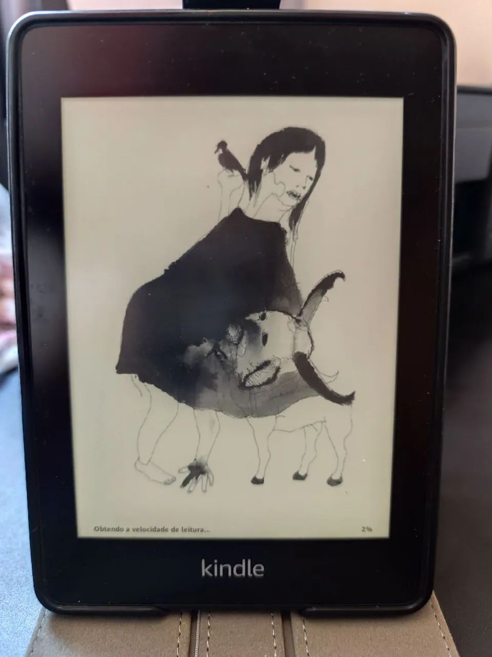 Kindle Papee White 8 GB com capa magnética - Foto 2