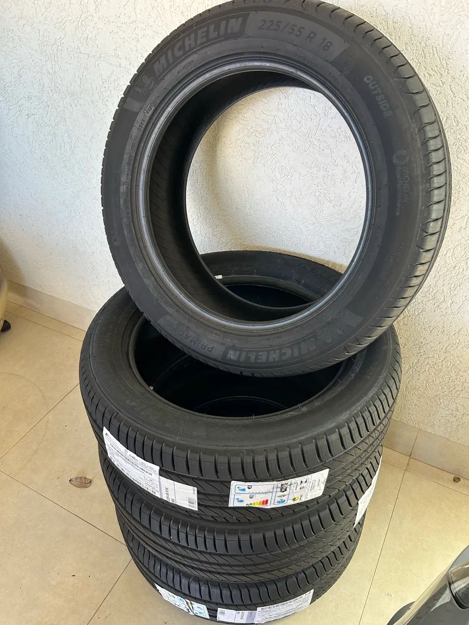 4 Pneus novos 225/55/18 Michelin (Jeep Compass) - Foto 3