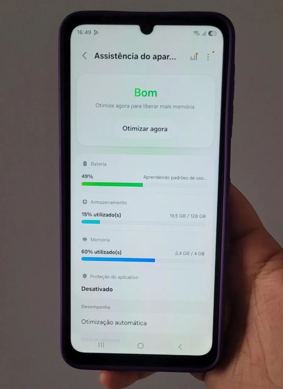 A07 128gb Capa zero todo original 100%  - Foto 3