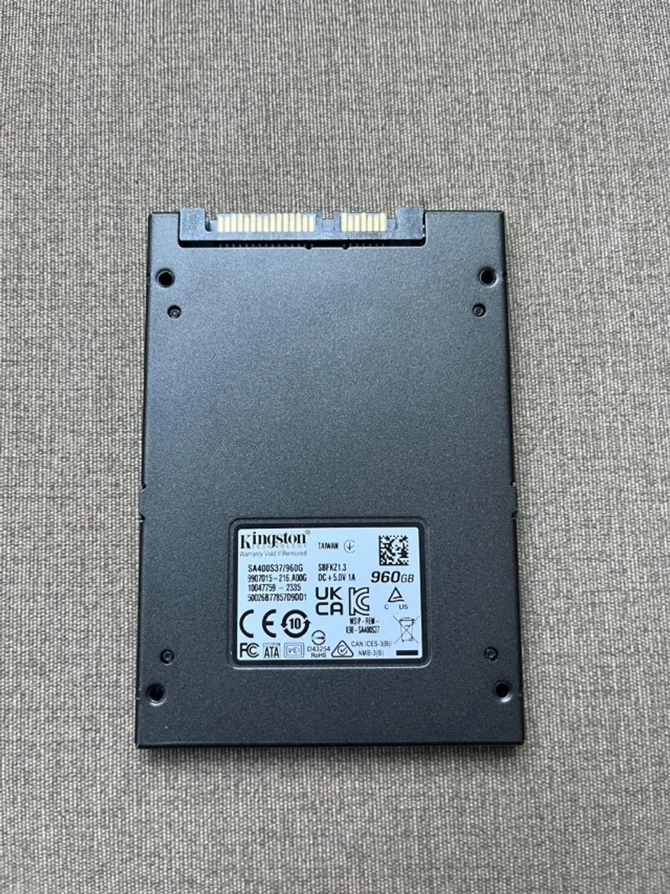 SSD Kingston A400 960GB SATA 2.5" - 91% Saúde - Funcionando Perfeitamente - Foto 2