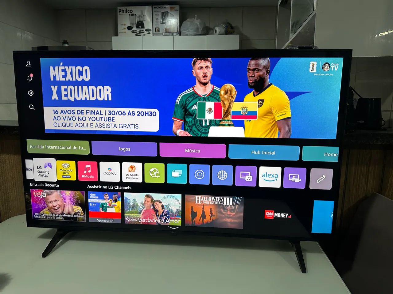 tv 50 LG Smart 4K Bordas Infinitas Nova - Foto 2