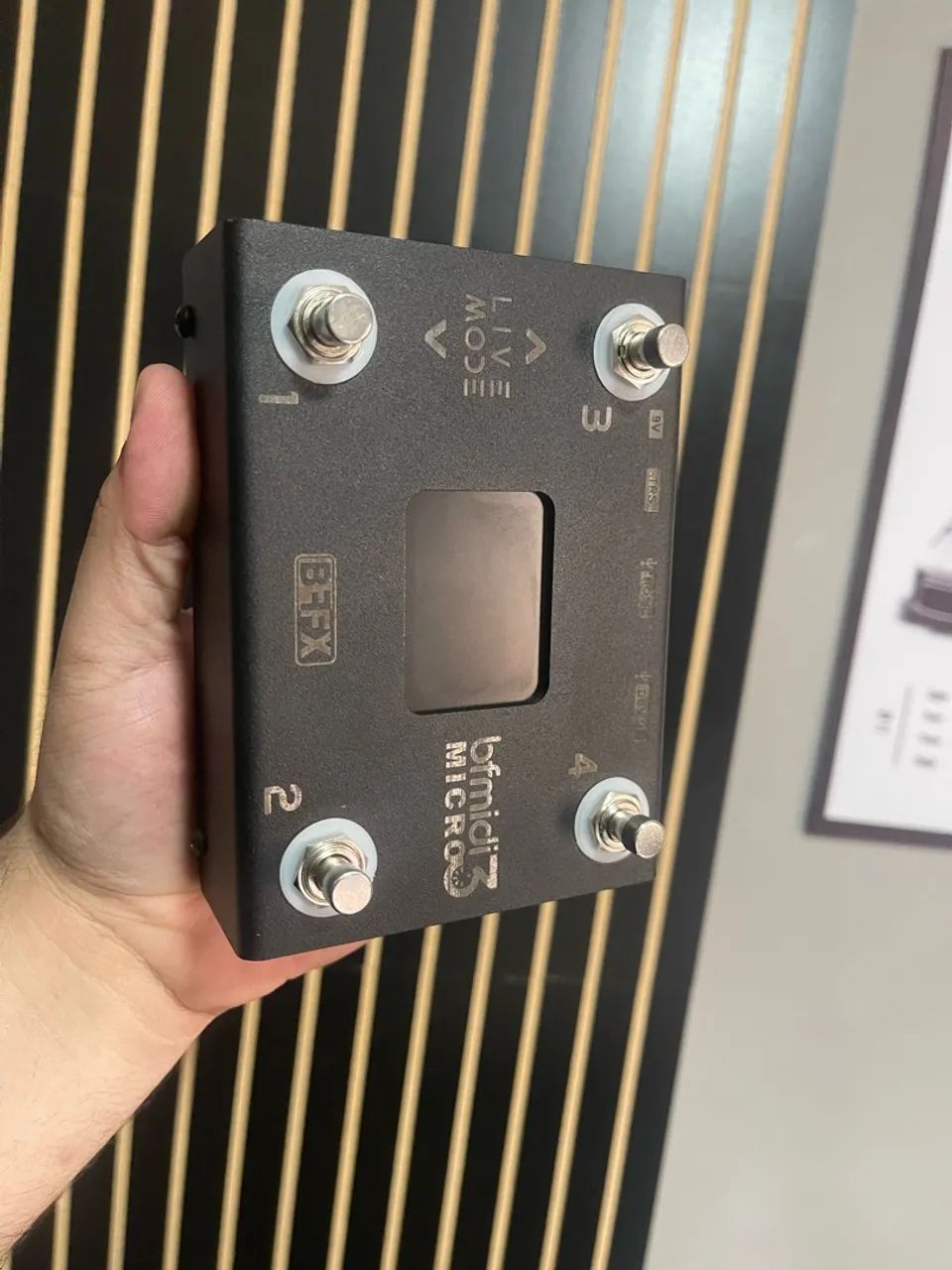 Controladora BFFX Bfmidi micro 3