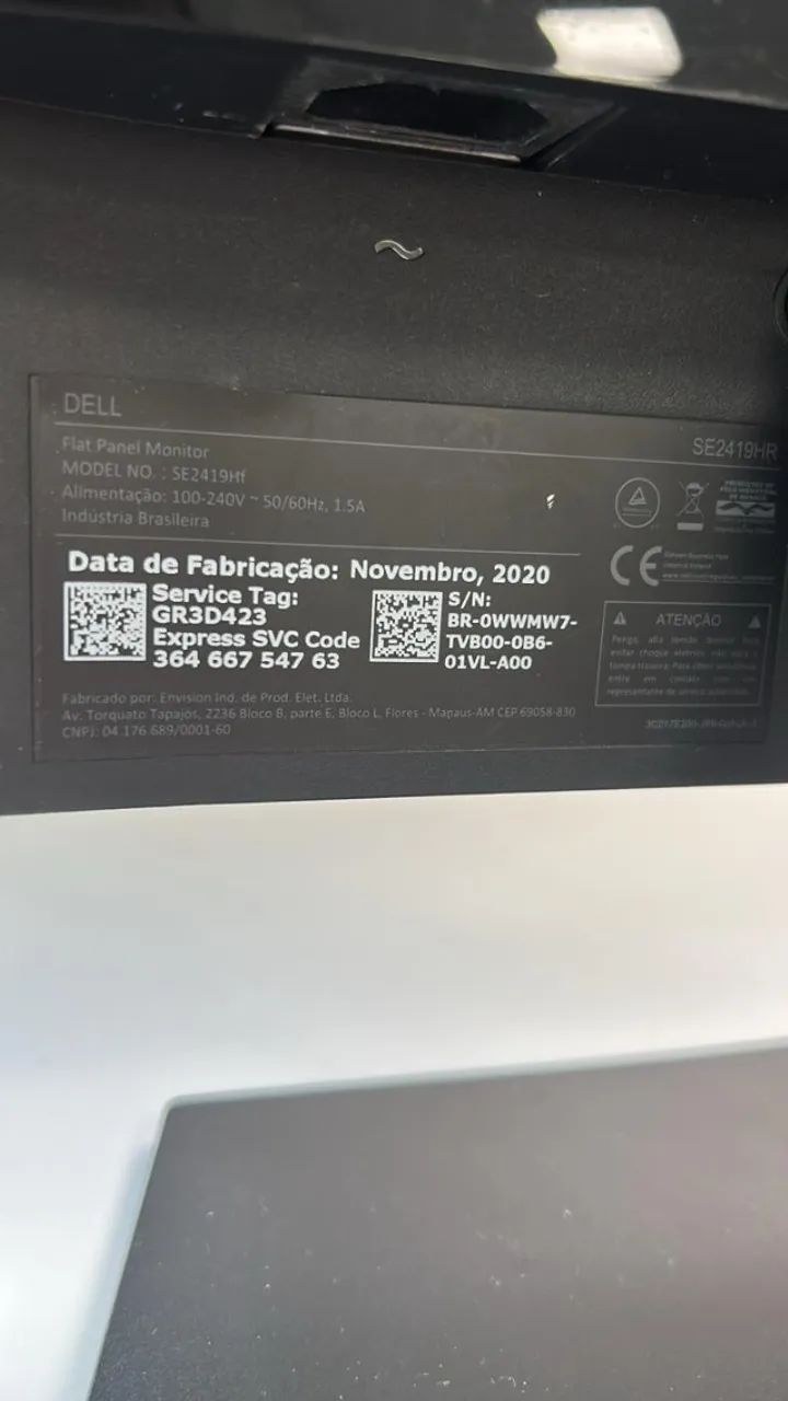 Monitor Dell 24 Polegadas SE2419Hf - Foto 4