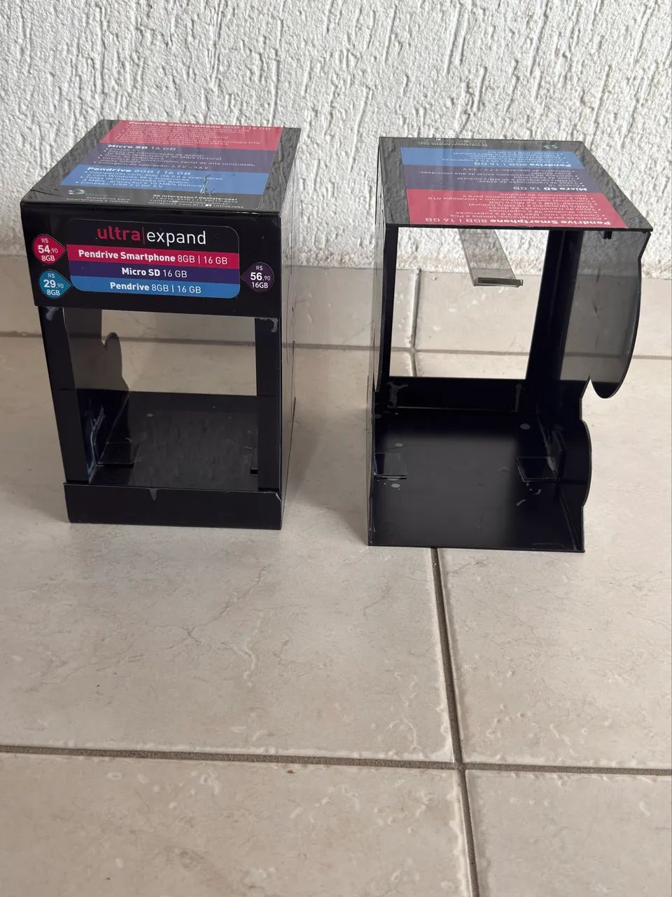 10 Displays em PS Preto (Lote 10 unidades) - Foto 2