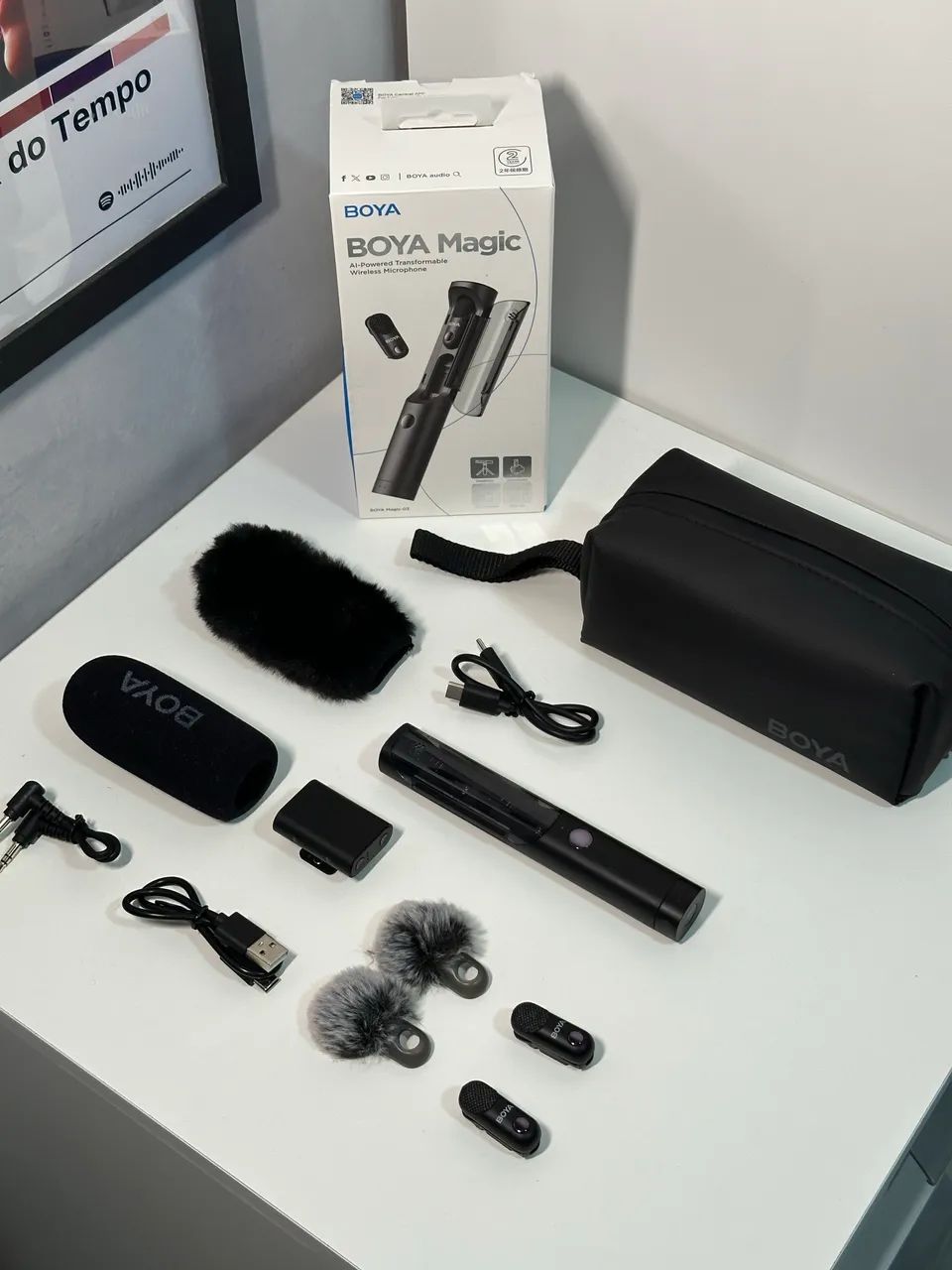 BOYA Magic-05 USB-C + Câmera