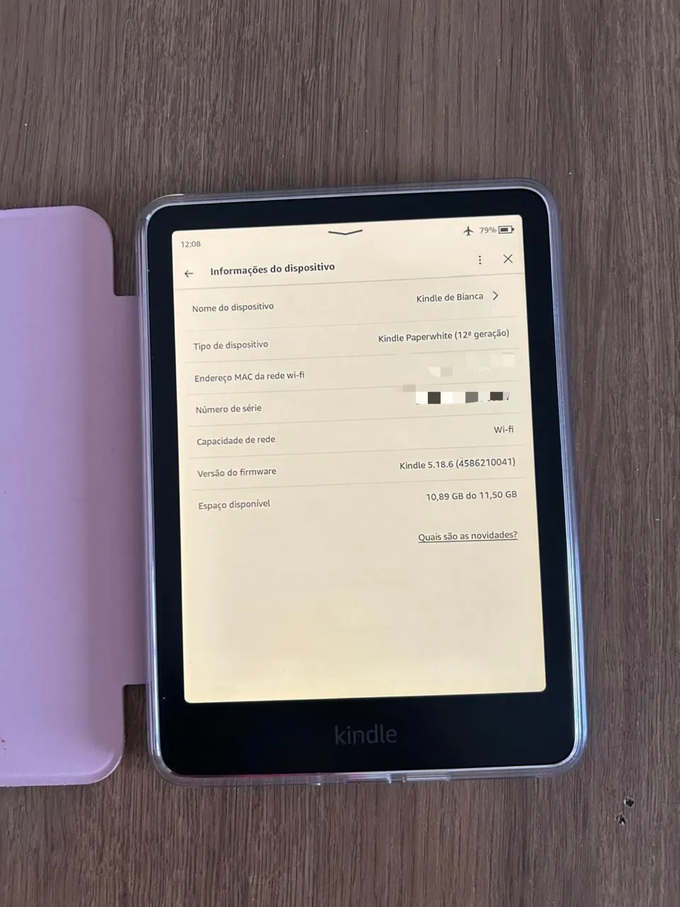 Kindle Paper White 11ª geração 8GB - Smartwatches - Flores, Manaus