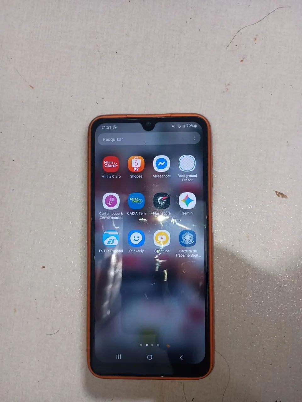 Celular Galaxy A22 bem conservado 