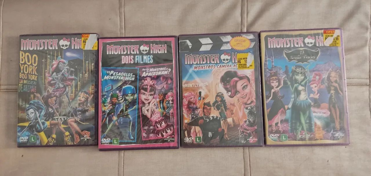 Filmes monster high - lote - Foto 2
