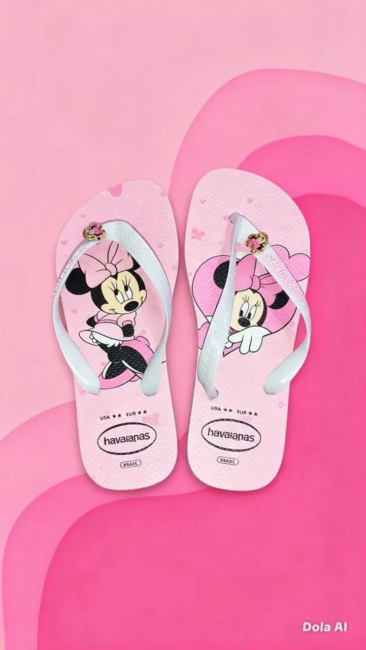 Chinelo personalizado com pingente 