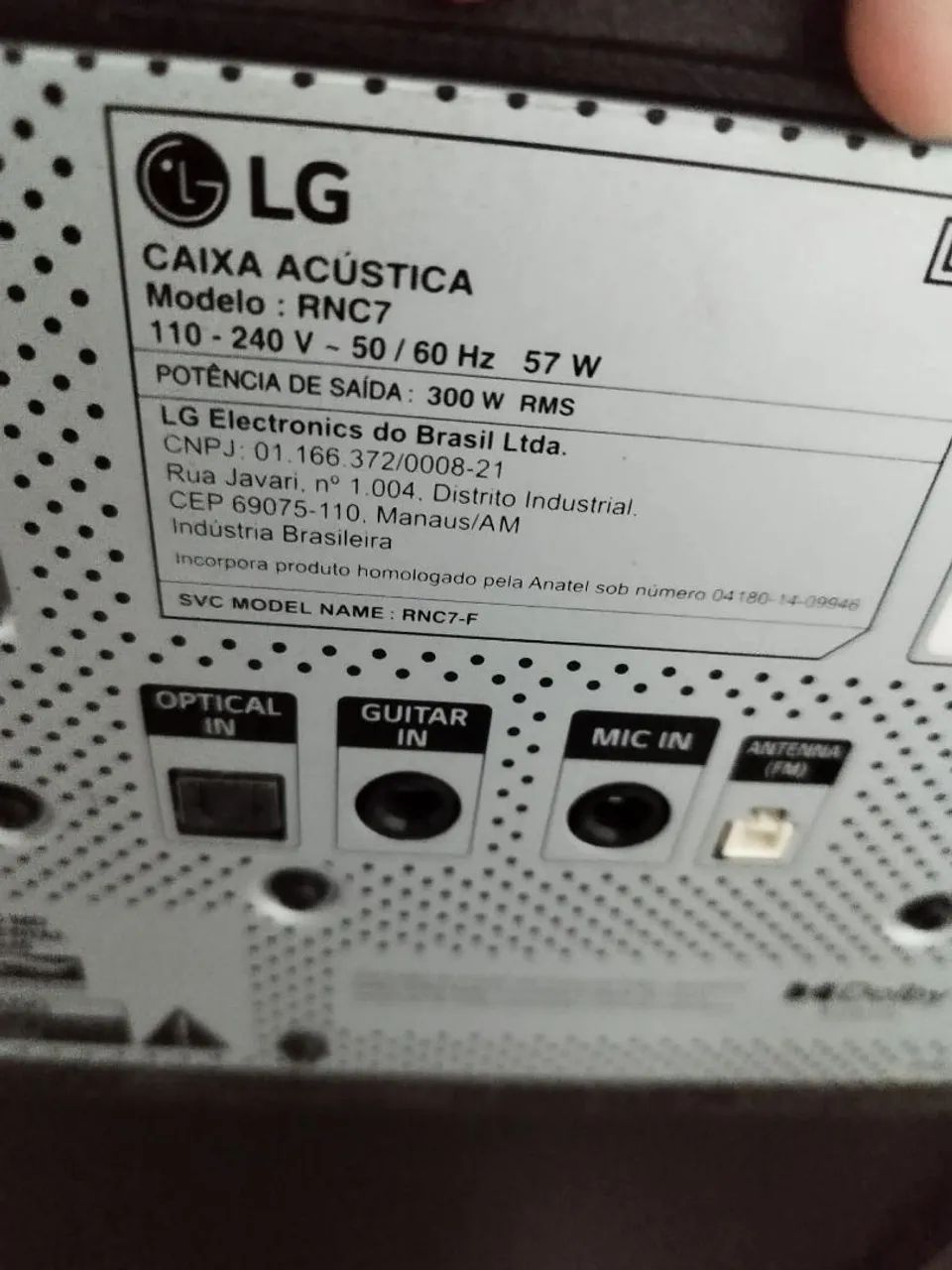Vendo ou troco caixa LG XBOOM  - Foto 2