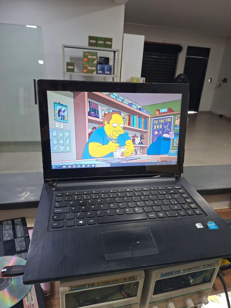Notebook Lenovo G400S Touch Funciona Leia Anúncio