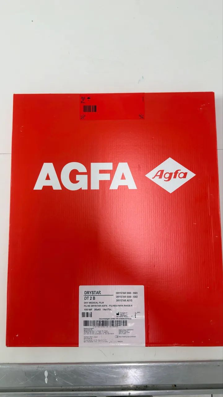 Filmes de Rx digital Agfa 